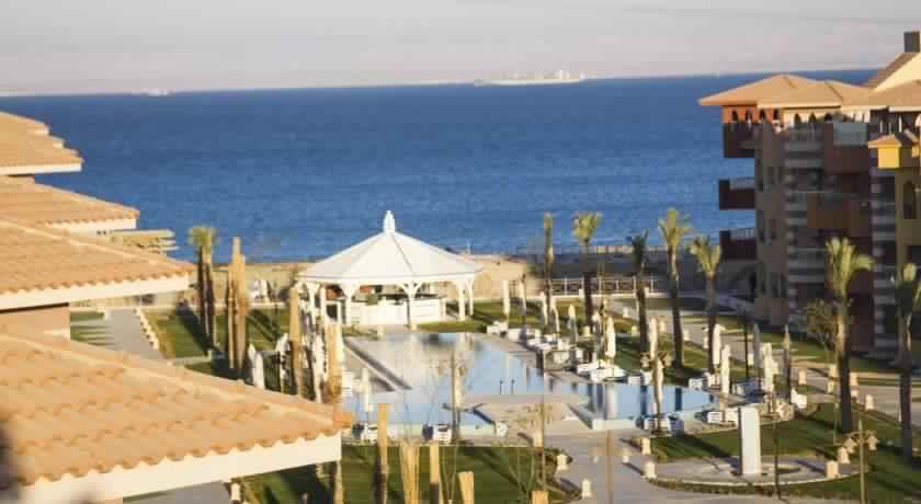 Sea View Chalet With Garden At Porto South Beach - Families Only Ain Suchna Exterior foto