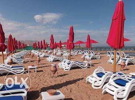 Sea View Chalet With Garden At Porto South Beach - Families Only Ain Suchna Exterior foto